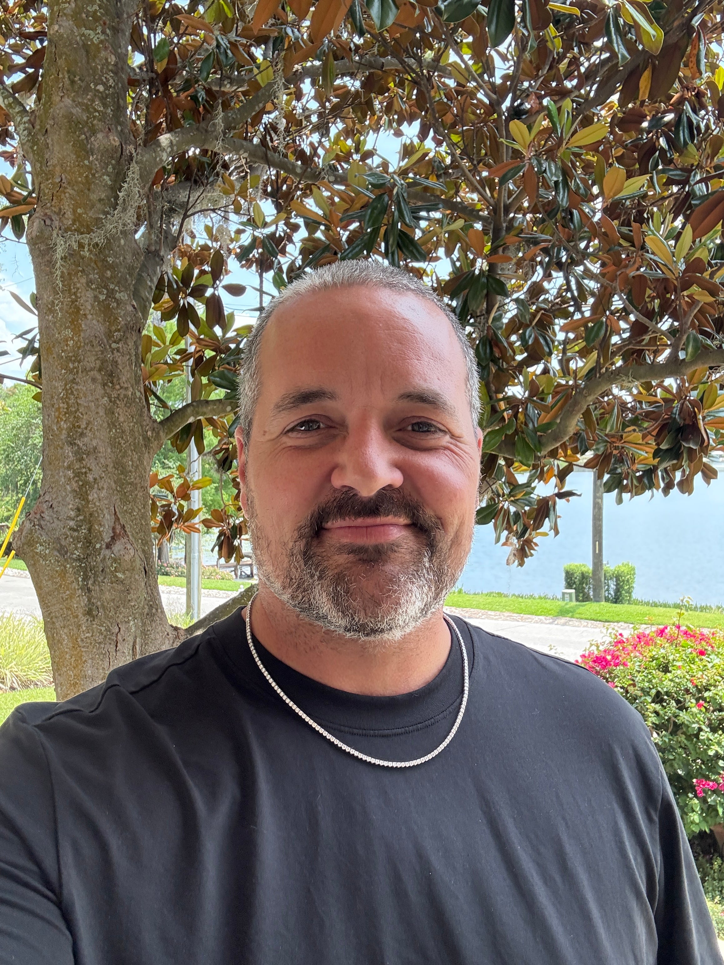 Round Lab-Grown Diamond Tennis Necklaces, 22 Inch Length