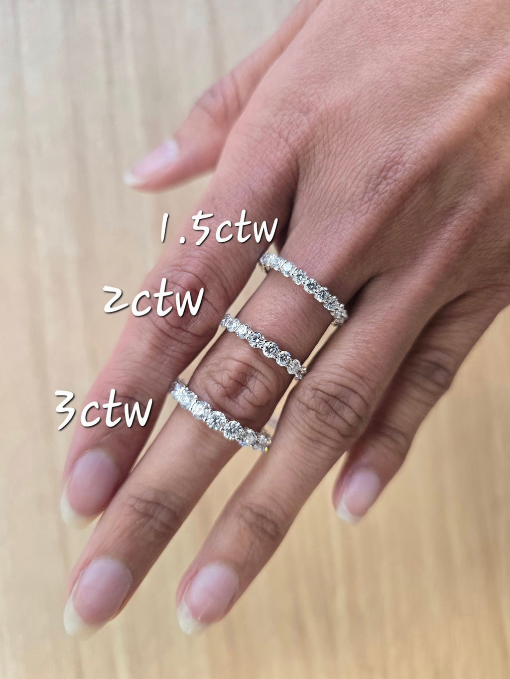 Lab-Grown Diamond Eternity Band