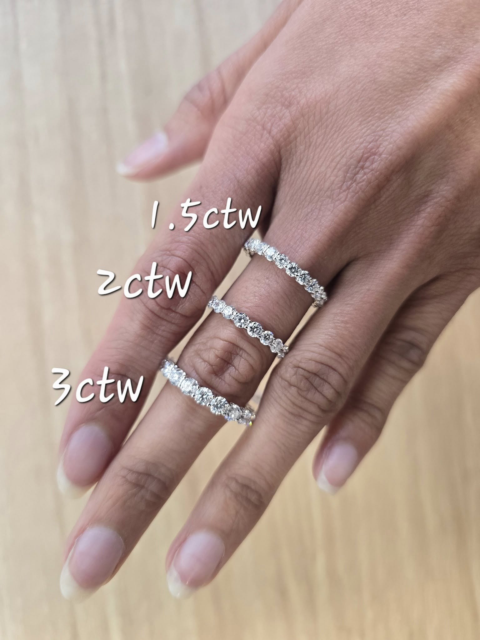 Lab-Grown Diamond Eternity Band