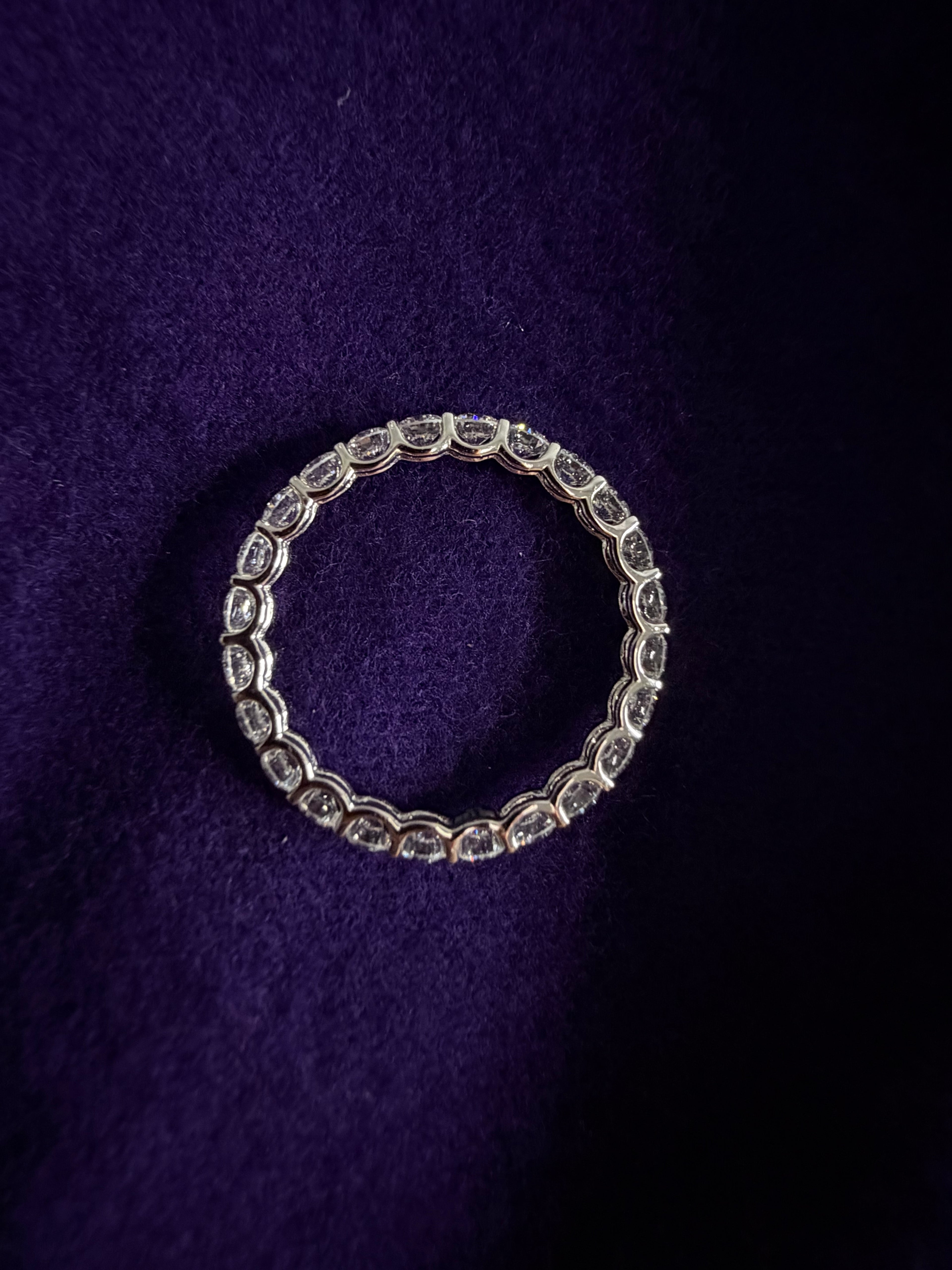 Lab-Grown Diamond Eternity Band